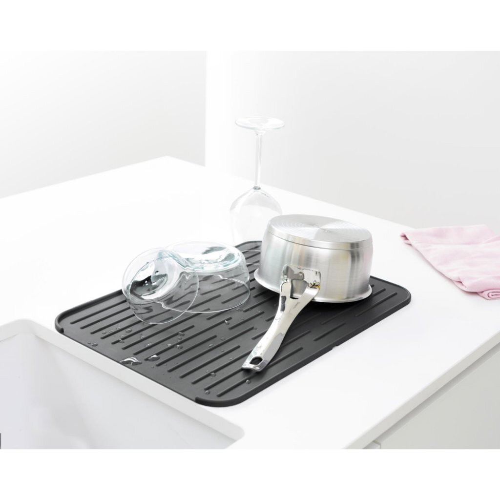 Brabantia SinkSide Afdruipmat Donkergrijs/Silicone - Afbeelding 2
