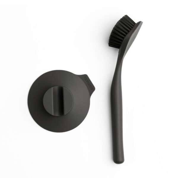Brabantia SinkSide Afwasborstel met Zuignaphouder Zwart - Afbeelding 2
