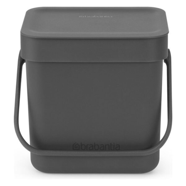 Brabantia Sort & Go Afvalbakje 3L Grijs - Afbeelding 2