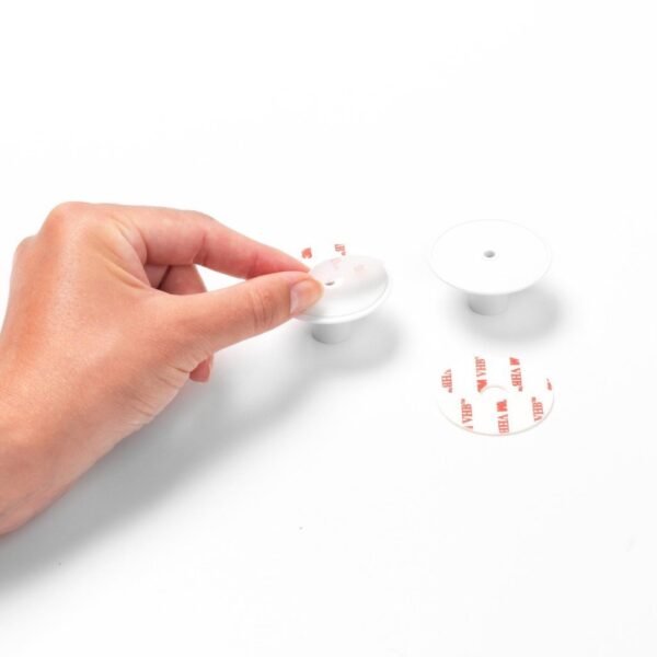 Brabantia ReNew Handdoekhaakjes 2 Stuks Wit - Afbeelding 2
