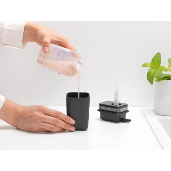 Brabantia SinkSide Zeepdispenser 200 ml Antraciet - Afbeelding 2