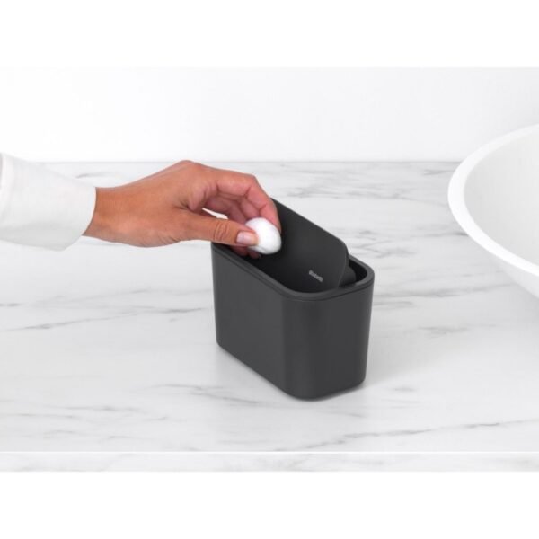 Brabantia MindSet Badkamer Afvalbakje Donkergrijs - Afbeelding 3