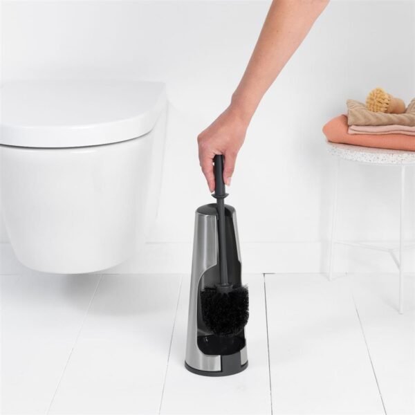 Brabantia Toiletborstel met Houder Matt Steel - Afbeelding 5