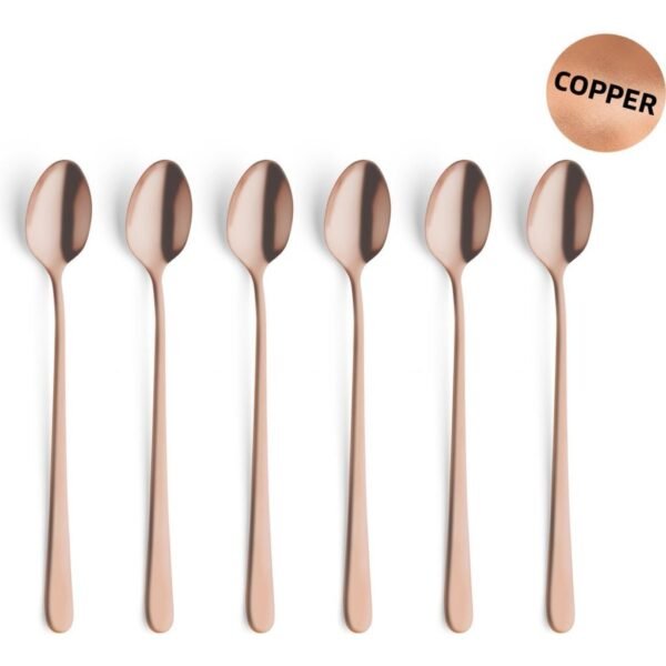 Amefa Austin Latte Lepels 6 Stuks Koper - Afbeelding 2