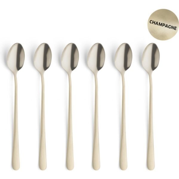 Amefa Austin Latte Lepels 6 Stuks Champagne - Afbeelding 2