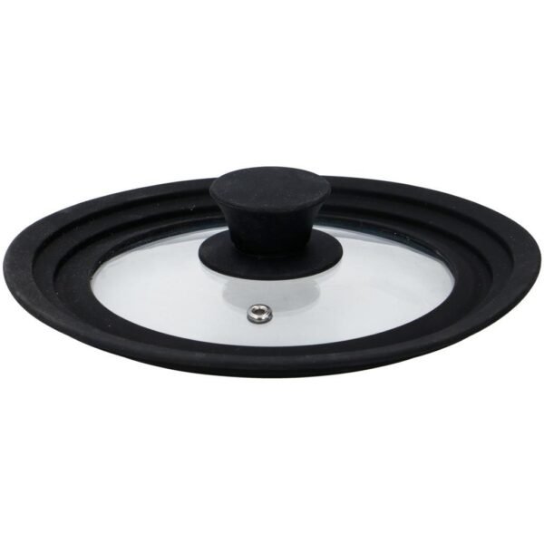 Alpina Glazen Deksel met Siliconen Rand 24/26/28 cm - Afbeelding 2