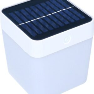 Grundig Solar Lamp Tuinverlichting op Zonne Energie  Wit/Oranje/Blauw/Groen Licht Tot 8 Uur Licht