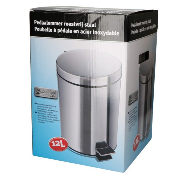 Pedaalemmer 12L RVS - Afbeelding 2
