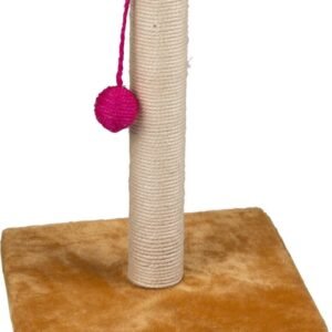 Pet Toys Krabpaal met Balletje Hout 30 x 35 cm