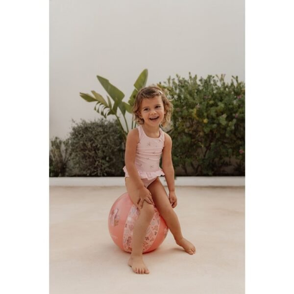 Little Dutch Ocean Dreams Strandbal 35 cm Roze - Afbeelding 3