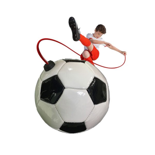 SportX Voetbaltrainer 140 gr + Koord 150 cm - Afbeelding 2