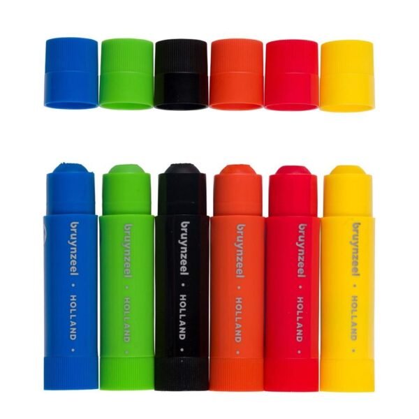 Bruynzeel Plakkaatverf Stiften 6 Stuks - Afbeelding 2