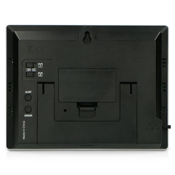 Alecto BR700 Buienradar 3in1 Weerstation Zwart - Afbeelding 2