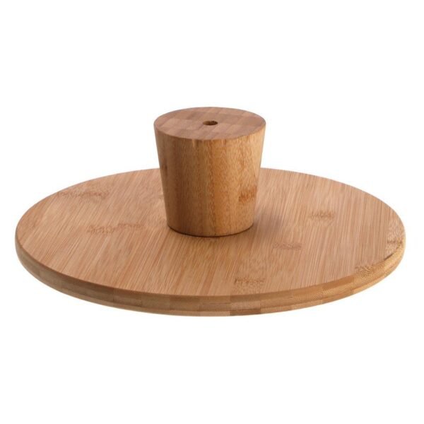 Bamboe Serveerplank op Voet 28x9 cm - Afbeelding 5
