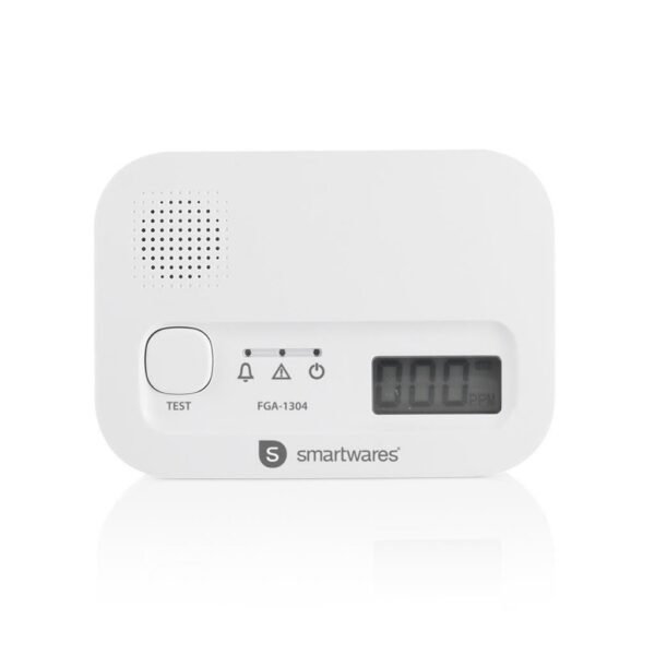 Smartwares FGA-13041 Koolmonoxidemelder Wit - Afbeelding 2