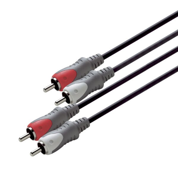 Scanpart Aansluitkabel 2tulp(m)-(m) 1.5m - Afbeelding 2