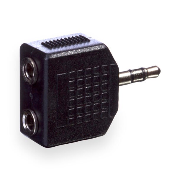 Scanpart Adapter 2x3.5(f)-3.5(m) Stereo - Afbeelding 2