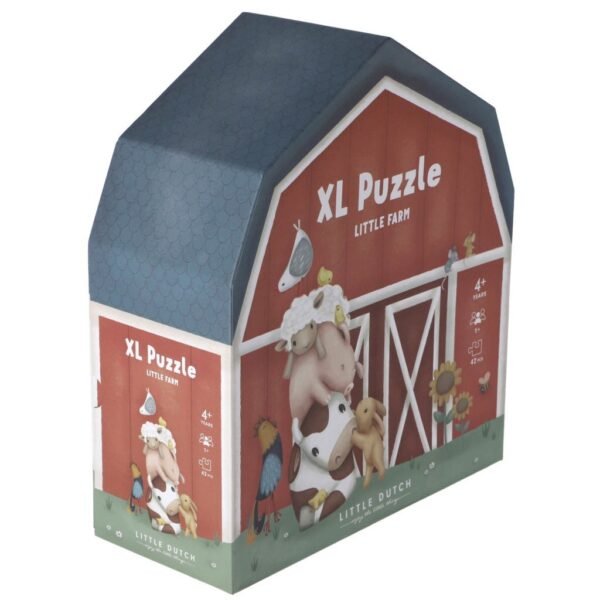 Little Dutch Farm Vloerpuzzel 42 Stukjes - Afbeelding 2