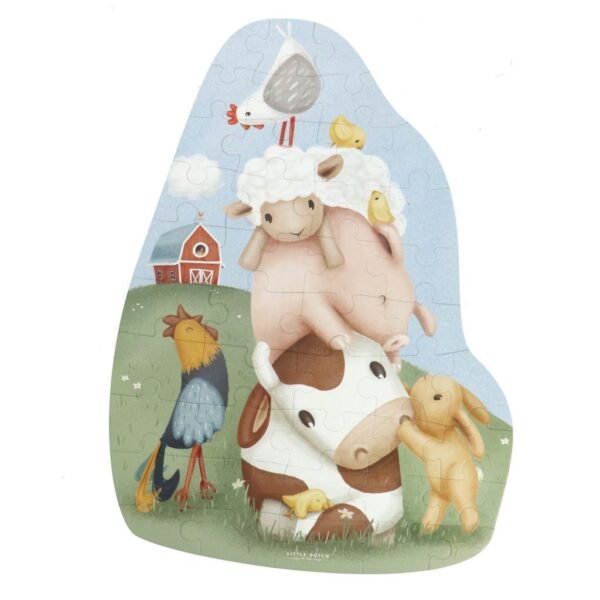 Little Dutch Farm Vloerpuzzel 42 Stukjes - Afbeelding 3