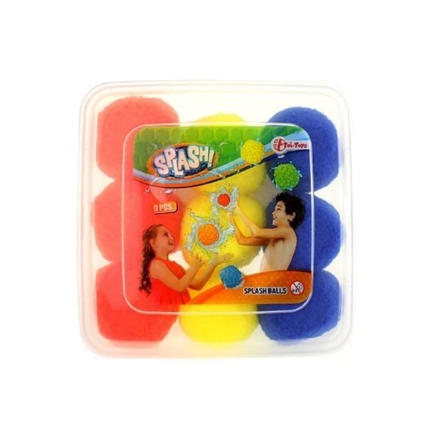 Splash Super Ballen 7 cm 9 Stuks - Afbeelding 2