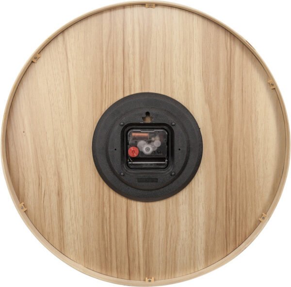 NeXtime NE-3230 Wandklok Tropica Ø40 Hout - Afbeelding 4