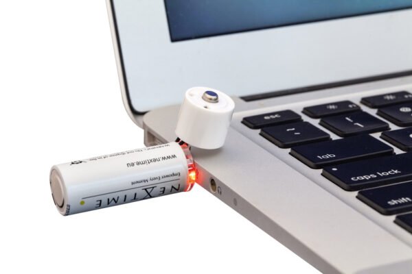 NeXtime NE-AABAT003 Oplaadbare AA USB-Batterij Blister A 4 Stuks - Afbeelding 2
