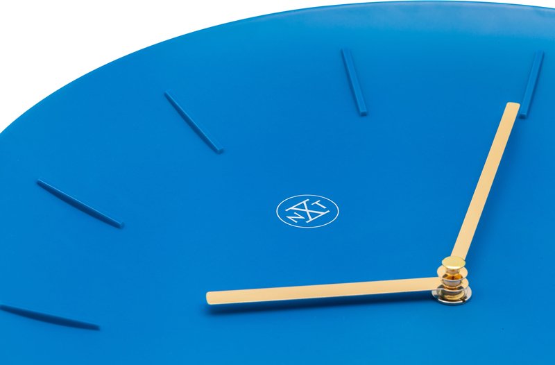 NeXtime NX-7339TQ Wandklok NXt Bowl Ø 30 Cm Turquoise - Afbeelding 5