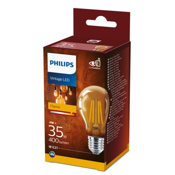 Philips LED Classic 35W A60 E27 825 GOLD NDSRT4 Verlichting - Afbeelding 2