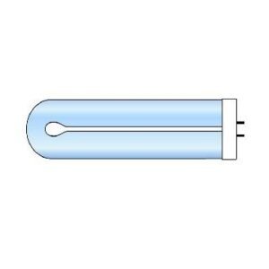 Ouguang UV-Lamp Blauw 368 Nm 9 Watt Gebogen voor Mozzie