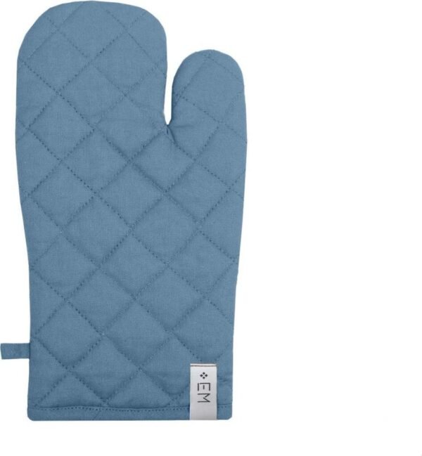 EM Kitchen Ovenwant Blauw 16x32 cm 1 stuk