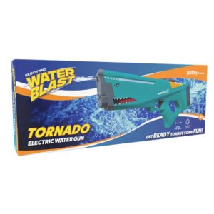 Waterblast Elektrische Waterpistool Tornado + 600 ml Bellenblaas Groen