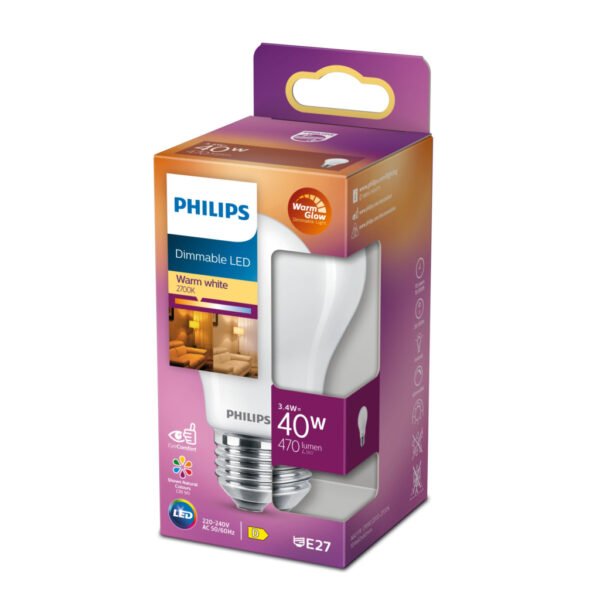 Philips Led Cl A60 Fr Wgd 40w E27 - Afbeelding 4