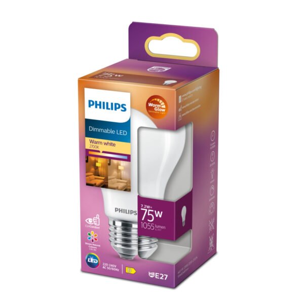 Philips Led Cl A60 Fr Wgd 75w E27 - Afbeelding 3