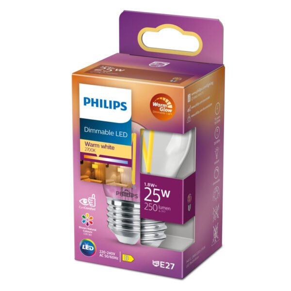 Philips Phil Led Cl P45 Cl Wgd 25w E27 - Afbeelding 3