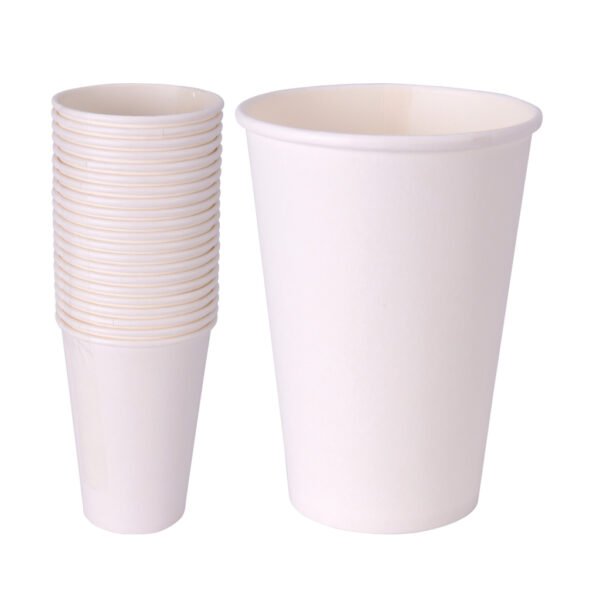 Papieren Bekers 350 ml Wit