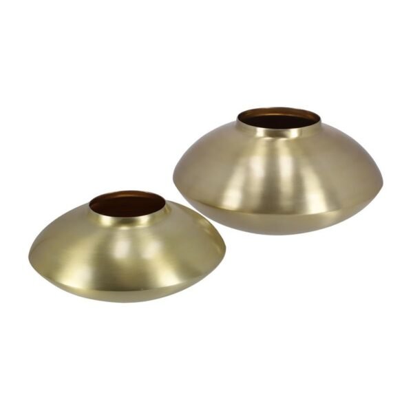 PTMD Jeason Ronde Pot 30 cm Champagne - Afbeelding 2