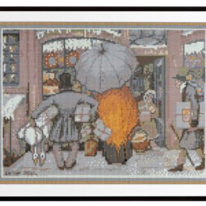 Grafix Diamond Painting Anton Pieck Etalage 40x50cm