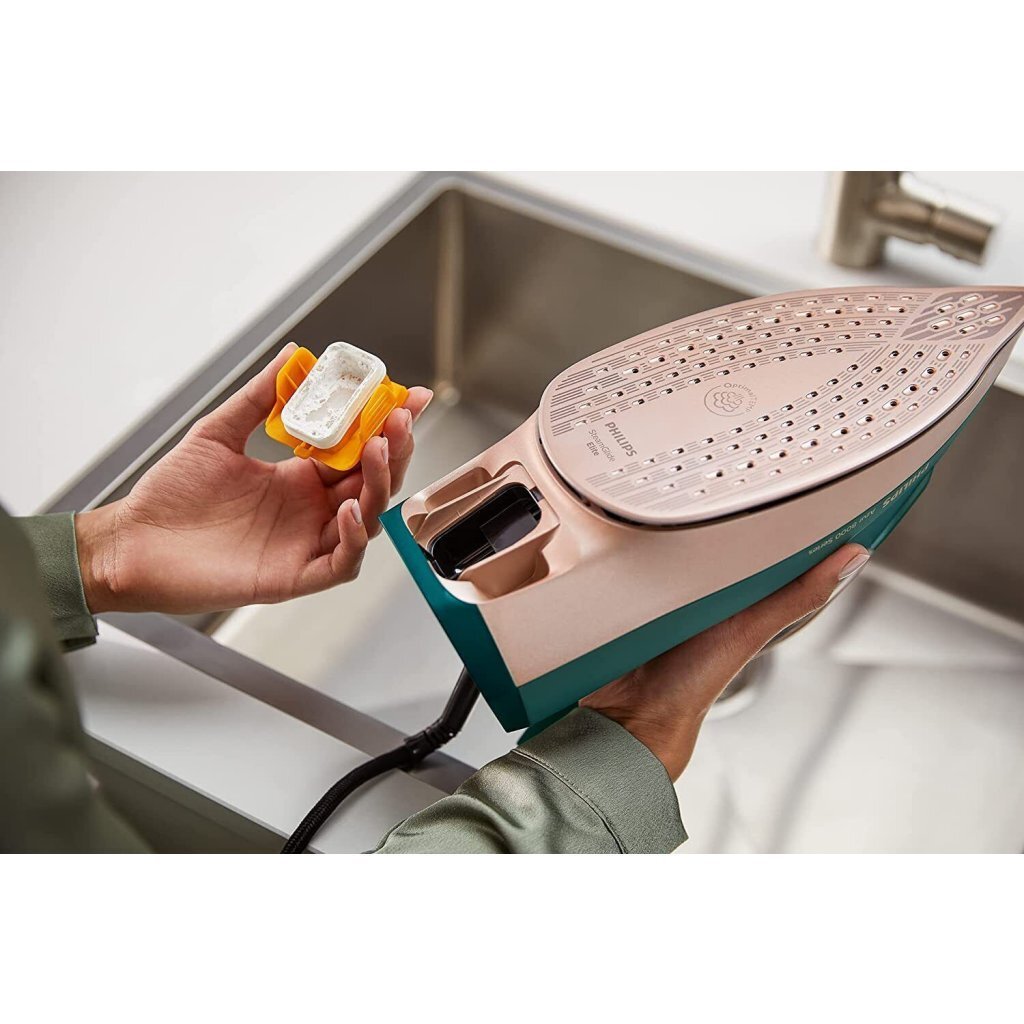 Philips DST8030/70 Azur 8000 Series Stoomstrijkijzer Groen/Goud - Afbeelding 4