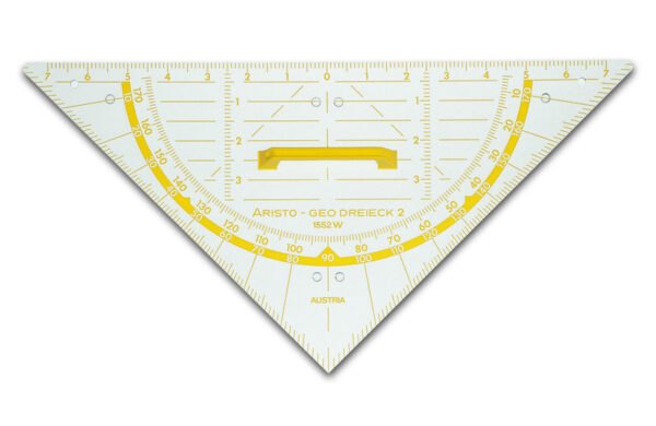 Aristo AR-1552W Geodriehoek 80 Cm Voor Schoolbord