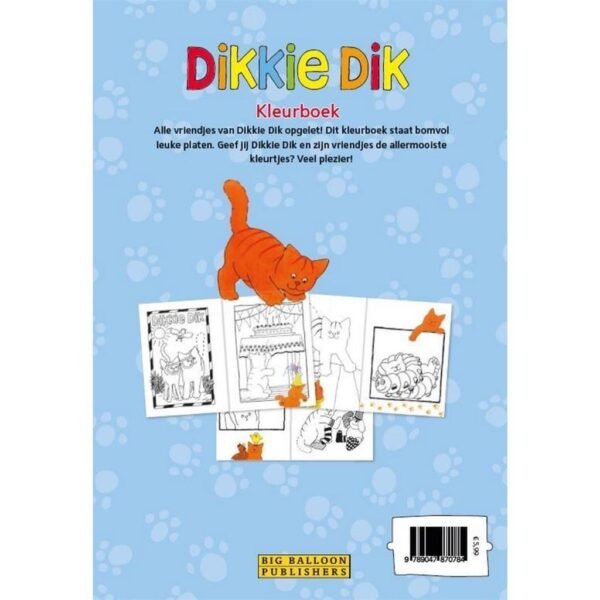 Dikke Dik Kleurboek - Afbeelding 2