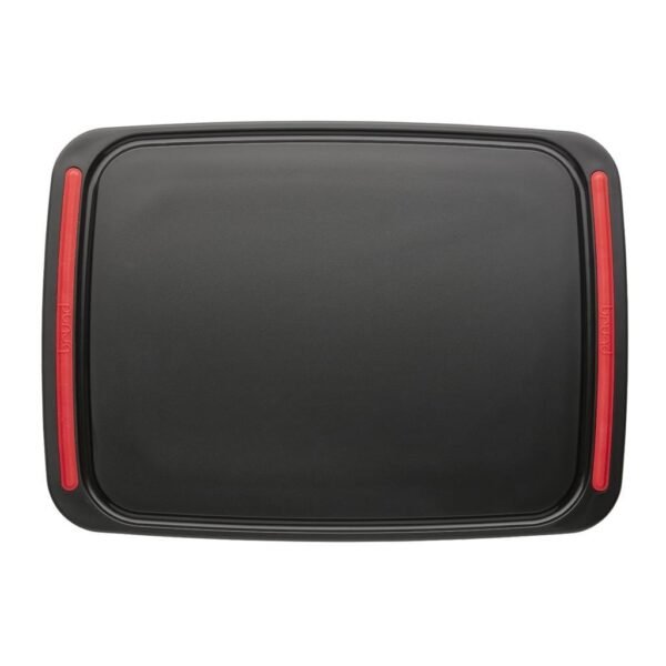 Brund Easy Cut Snijplank 41x30x0.8 cm Zwart/Rood - Afbeelding 2