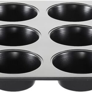 Brund Muffinvorm 12 Vakjes Zwart