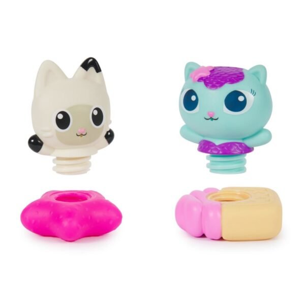 Gabby's Dollhouse Pandy en Meerminkat Badspeeltjesset - Afbeelding 3