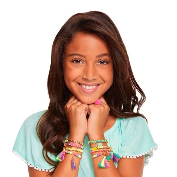 Make It Real Neon Armband met Bedeltjes Maken - Afbeelding 3