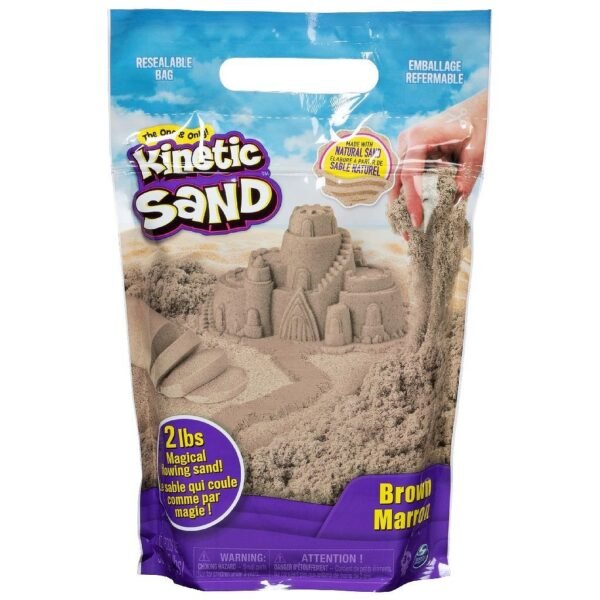 Kinetic Sand Colour Bag 907 g Bruin - Afbeelding 3
