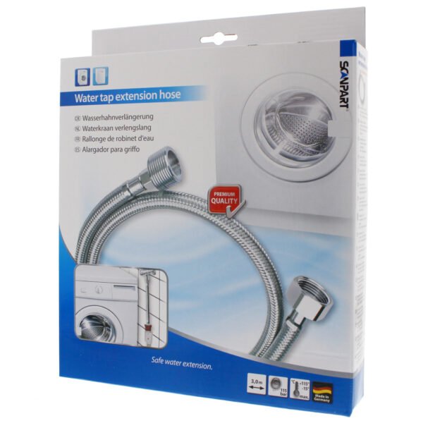 Scanpart Waterkraan Verlengslang 3m - Afbeelding 2