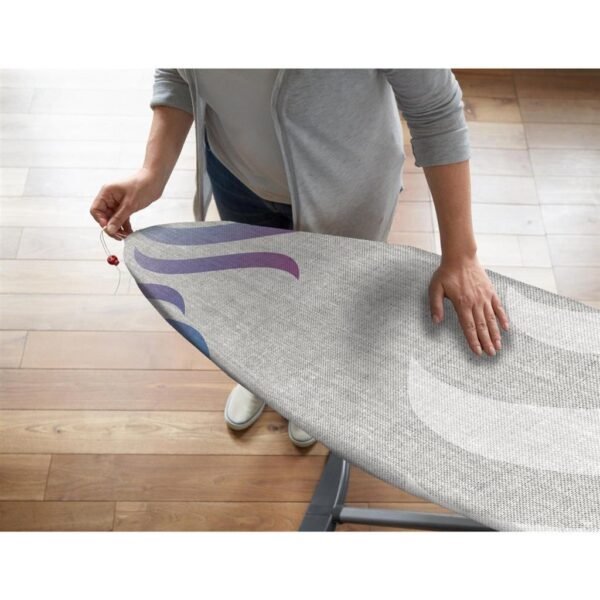 Vileda Total Reflect+ Strijkplank 130x44 cm Zilver/Zwart - Afbeelding 3