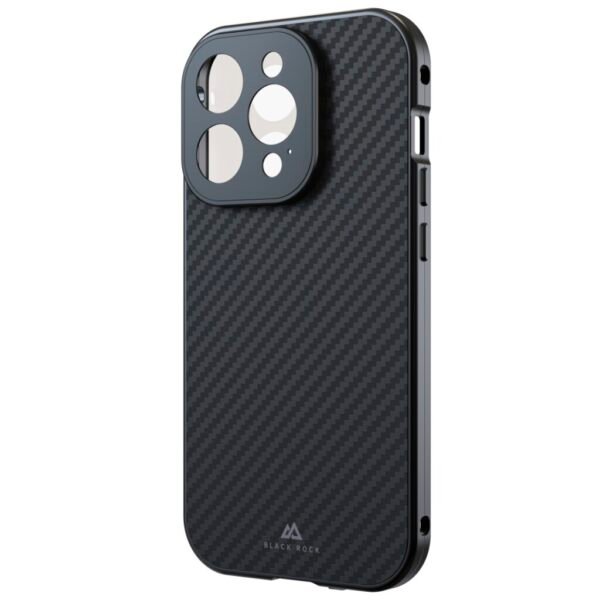 Black Rock 360 Glas Cover Voor Apple IPhone 15 Pro Real Carbon - Afbeelding 2