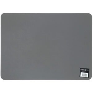 Mesapiu Placemat Lederlook Grey 45x33 Cm
