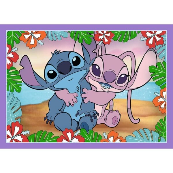 Trefl Disney Stitch 4in1 Puzzel 35-70 Stukjes - Afbeelding 2